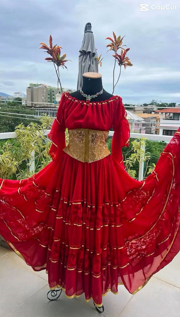 CONJUNTO CIGANA VERMELHO